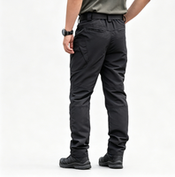 Pantalon tactique léger imperméable avec logo personnalisé, pantalon de travail multi-poches en ripstop pour hommes, pour la randonnée en plein air et le travail