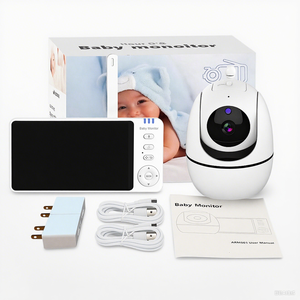 <span class=keywords><strong>Babyphone</strong></span> Bébé Meilleur Prix 5 pouces 720p Moniteur vidéo numérique pour bébé avec caméra Détection des pleurs Nouveau suivi du sommeil du bébé IA - Product Image 2