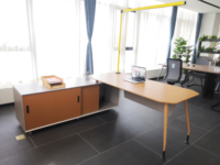 Vente en gros Kaln Series Luxury Modern Convertible Executive Office Set de bureau Bureau de patron en forme de L pour les postes de travail