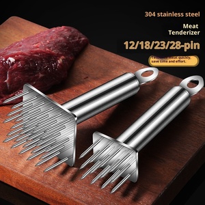 Martillo Ablandador <span class=keywords><strong>de</strong></span> <span class=keywords><strong>Carne</strong></span> <span class=keywords><strong>de</strong></span> Acero Inoxidable 304 con 12 Agujas, Herramienta Mágica Cortadora <span class=keywords><strong>de</strong></span> Tendones y Gancho <span class=keywords><strong>para</strong></span> Asar y Perforar <span class=keywords><strong>Carne</strong></span> - Product Image 4
