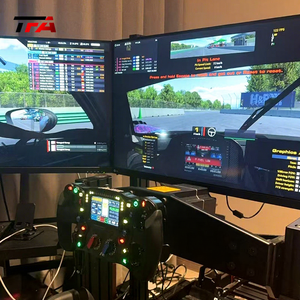 Volante de Carreras para Juegos, Compatible con Cabina de Simulación Completa, Configuración Completa para Simulación de Conducción - Product Image 5