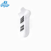 Chaussettes de sport pour hommes, amortissantes, épaisses, avec fond en tissu éponge, personnalisables avec logo, pour le badminton, le cyclisme et la course à pied, en gros, en stock