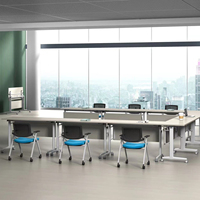 Bureau Pliant Multimédia Rabattable pour Salle de Formation et Bureau
