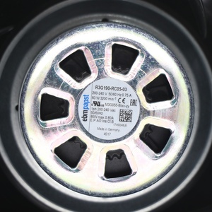 ebmpapst R3G190-RC05-03 200V-240V AC 83W 0.75A 3200RPM 50/60HZ Purificadores de Aire Sistema de Aire Fresco Ventilador Centrífugo de Refrigeración - Product Image 4