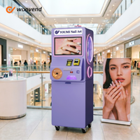 Máquina Expendedora Automática de Arte de Uñas con Impresora de Uñas de Autoservicio Vertical/de Escritorio y Múltiples Métodos de Pago