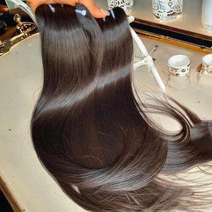 Extensions di Capelli Umani Vergini Remy Brasiliani Russi Grezzi con Highlights, Doppia Tessitura a Macchina Genius Invisibile Europea, <span class=keywords><strong>Double</strong></span> Drawn - Product Image 1