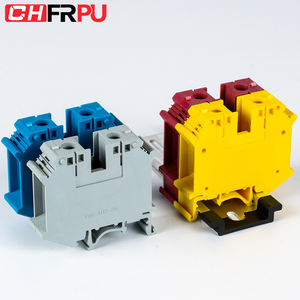 CHFRPU ผู้ผลิต UK35N สกรูรวมราง Din ขั้ว4-35มิลลิเมตรสหราชอาณาจักร35N รถไฟติดลวดเชื่อมต่อ - Product Image 5