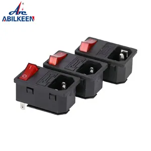 Economic Plugs And Socket Ac Power Socket With Fuse