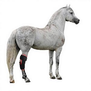 Thérapie par lumière rouge LED pour le genou du cheval, enveloppe de thérapie infrarouge portable et utilisable, 660nm/850nm, récupération des articulations et des muscles équins, 1,3 lb - Product Image 1