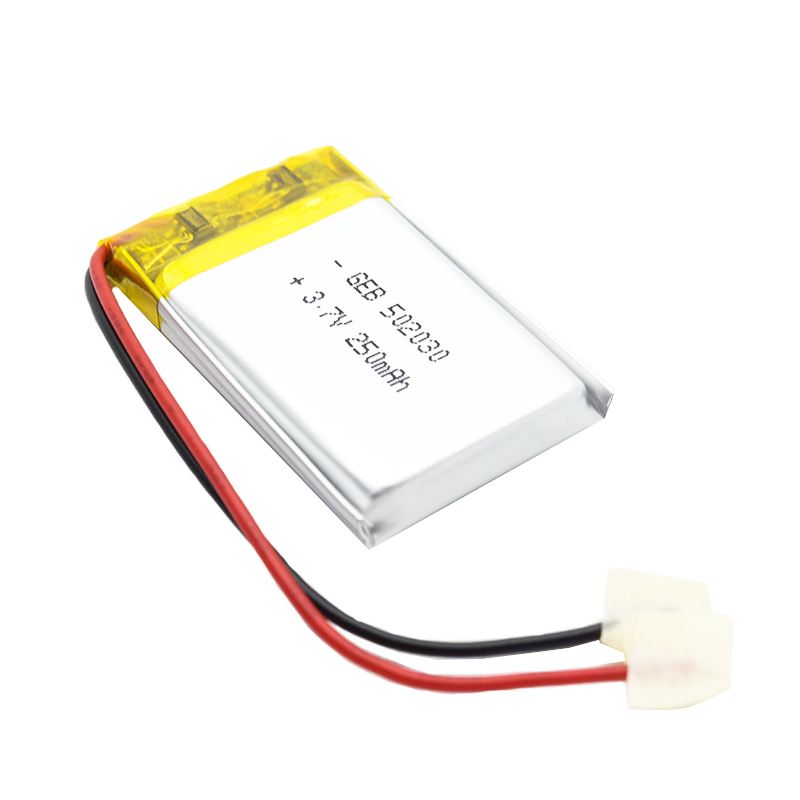 GEB Factory Price Lipo Battery 502030 3.7v 250mah 0.925wh Battery Lithium Polymer Batteries for Toys