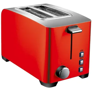 <span class=keywords><strong>Tostadora</strong></span> <span class=keywords><strong>de</strong></span> <span class=keywords><strong>Pan</strong></span> Eléctrica Automática <span class=keywords><strong>de</strong></span> 2 Rebanadas <span class=keywords><strong>de</strong></span> Acero Inoxidable Personalizada Tenfly con Logotipo Personalizado para Uso en Hoteles y Hogares - Product Image 1