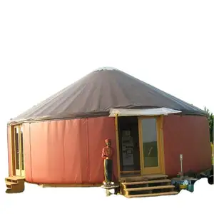 Stalen Frame Yurt Tent Houten Yurts Ger Hout Yurts Te Koop Met Spoor