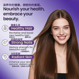 LUVVITA Suplemen Herbal Kolagen Peptida <span class=keywords><strong>NAD</strong></span>+BIOTIN Resveratrol Gummies Grosir Kustom untuk Perawatan Kesehatan Kulit & Anti-Penuaan Dewasa - Product Image 2