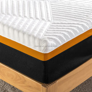 Modern Foldable Hybrid Mattress Eco-Friendly Fabric Cover Foam <strong>Topper</strong> 25cm <strong>Thickness</strong> for Hotel Bedroom Use Queen/King Sizes - Product Image 3