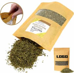 สารสกัดจากใบแมว100บริสุทธิ์เกรดพรีเมี่ยมแมวกระป๋องแคทนิปสมุนไพรแคทนิปผงกัญชาแมว - Product Image 1