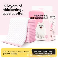 Ventes en gros de coussinets d'entraînement pour animaux de compagnie super absorbants, anti-fuites, multi-couches, séchage rapide pour chiens et chats, intérieur et extérieur