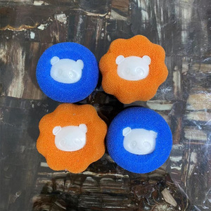 Épilateur en plastique anti-adhésif pour <span class=keywords><strong>le</strong></span> nettoyage des poils de <span class=keywords><strong>chat</strong></span> Conception de boule de tambour d'aspiration pour machine à laver Filtre boules de linge Disques - Product Image 4