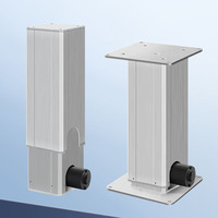 Colonne de levage électrique réglable en hauteur 500 mm, force max. 4000 N, 24 V CC, vitesse 3000 tr/min, pour table basse, modification de camping-car, appareil électroménager