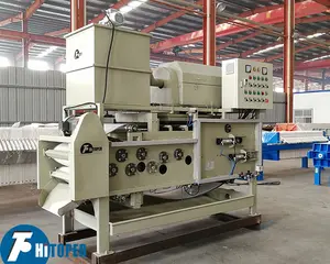 Solid-liquid separation belt filter press for paper industry, durable filter press for waste water