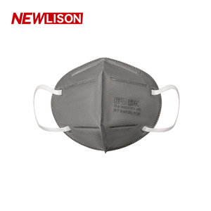 NEWLISON logo kustom sekali pakai 5 lapis KN95 masker wajah debu cetak kain bukan tenunan KN95 - Product Image 5