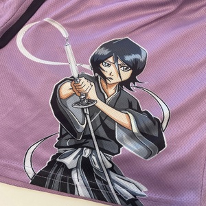 Pantalones Cortos Deportivos Unisex de Anime <span class=keywords><strong>BLEACH</strong></span> <span class=keywords><strong>Rukia</strong></span> con Estampado 3D, Secado Rápido, para Gimnasio, Fitness, Running - Product Image 6