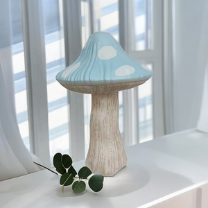 가을 가정 장식 농가 빈티지 플라스틱 버섯 센터 피스 테이블 토퍼 장식 - Product Image 5