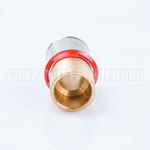 Coude femelle égal en laiton avec raccord à écrou Mobil pour tuyau <span class=keywords><strong>multicouche</strong></span> "U" profil <span class=keywords><strong>ou</strong></span> tuyau Pex Al Pex - Product Image 4