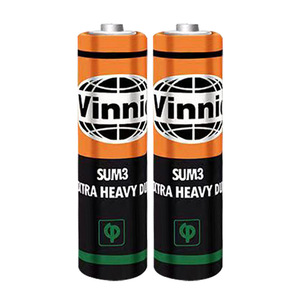 Batería <span class=keywords><strong>Vinnic</strong></span> R6P 1.5V Um3 Tamaño <span class=keywords><strong>AA</strong></span>, Batería <span class=keywords><strong>Vinnic</strong></span> Extra Resistente de Carbono Zinc <span class=keywords><strong>AA</strong></span> para Juguetes, Control Remoto, Reloj - Product Image 3