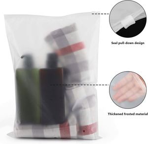 Wholesale Custom Packaging Printed Logo Plastic T Shirt Side Gusset <b>Bags</b> Clothes Frosted Biodegradable Heat Seal <b>Bag</b> - Product Image 3