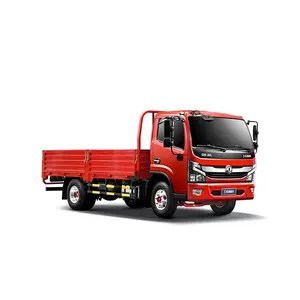 Dongfeng new model 3.5T Euro II 4x2 diesel light duty truck with cargo loading tray for Africa