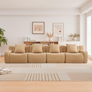 Nuevos Artículos en el Mercado 2026: Conjunto de Sofá Tradicional Pequeño para Airbnb, Fabricante OEM de Foshan - Product Image 4