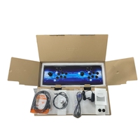 Manette d'arcade à double joystick, machine de jeu vidéo 3D avec 29 800 jeux classiques intégrés, se connecte à la télévision/aux moniteurs/aux projecteurs