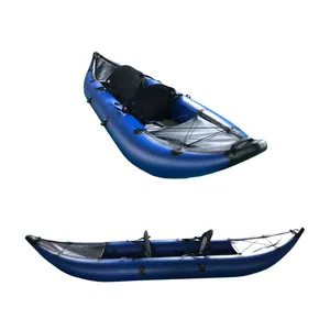 Kayak gonflable pour bateau à rames, accessoire de pêche, modèle