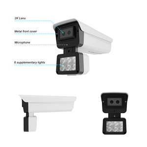 HIK tương thích 2K 4MP ngoài trời <span class=keywords><strong>Camera</strong></span> An Ninh với chuyển động của con người theo dõi tầm nhìn ban đêm được xây dựng trong còi báo động thông minh an ninh CCTV <span class=keywords><strong>Camera</strong></span> - Product Image 6