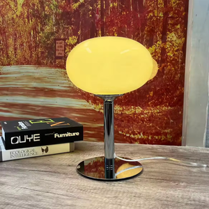 Lollipop LED pin kính hiện đại Đèn bàn phòng ngủ sống nghiên cứu bầu không khí đơn giản Retro Đứng đèn bàn trang trí nhà - Product Image 2