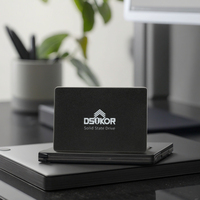 SSD Internal Crucial 256GB 3D NAND SATA III 2.5 Inch untuk Laptop/Desktop dengan Kecepatan Baca/Tulis 501-600MB/s, Casing Aluminium Alloy