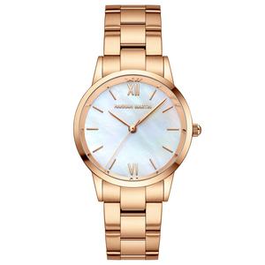 Nuevo Reloj de Pulsera de Lujo para Mujer con Esfera de Concha de Perla, Números Romanos, 3 BAR, Acero Inoxidable, Reloj de Cuarzo - Product Image 3