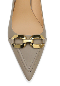 Nouvelles Chaussures Simples à Bout Pointu pour Femme, Collection Printemps-Automne 2023, Talons Hauts Professionnels et Élégants - Product Image 5