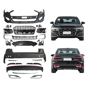 Kit de Carrocería Deportiva 2025 para Audi A6 2019-2022, Modificación y Mejora, Parachoques Delantero y Trasero, Rejilla, Tira Reflectante - Product Image 1