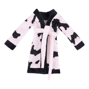 Bambola Bobby pigiama lungo con cintura natale elfo accessori per abbigliamento Set materiale asciugamano pigiama per bambola elfo - Product Image 5