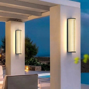 Lampe de cour extérieure moderne imperméable pour villa, éclairage mural extérieur super lumineux pour jardin et <span class=keywords><strong>porte</strong></span> - Product Image 6