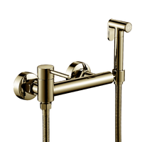 Mitigeur de douche de salle de bain avec douchette en laiton mitigeur portable bidet douche pulvérisateur ensemble