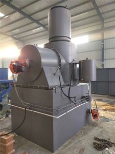 Máquina de Tratamiento de Aguas, Incinerador de Residuos Médicos sin Humo con Depurador Húmedo/Sistema de Purificación de Gases de Combustión, Horno Crematorio para Animales, Máquina de Cremación - Product Image 3