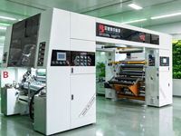 Équipement de laminage sans solvant pour composites papier-plastique, machine de laminage sans solvant pour une production à haute vitesse