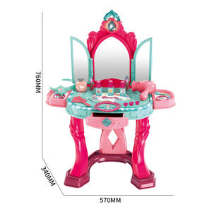 <span class=keywords><strong>Valise</strong></span> de jeu pour fille, table de maquillage de princesse avec lumière et musique pour les enfants de 2 à 13 ans - Product Image 6