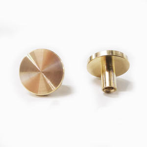 Tornillos <span class=keywords><strong>Chicago</strong></span> de aluminio de cabeza plana para manualidades en cuero, cinturones y bolsos - Product Image 1