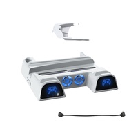 Station de charge DOBE avec ventilateur de refroidissement et support vertical pour manette PS5 Slim, accessoires de console de jeu, fabricant
