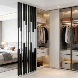 Divisori per Interni in Acciaio Inox Tagliati al Laser su Misura, Design Moderno, Facile Installazione per Arredamento Soggiorno - Product Image 6