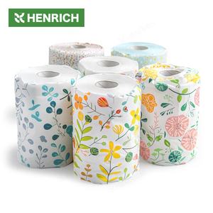 HENRICH Meilleure vente essuie-mains en papier de bambou plié 175 tire des serviettes de nettoyage jetables - Product Image 1