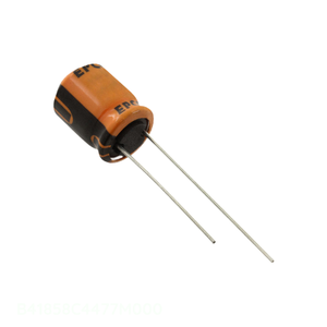 Distribuidor Autorizado, Condensador de Aluminio con Orificio Pasante, 470UF, 20%, 16V, Radial TH, 470 uF, B41858C4477M000 - Product Image 1